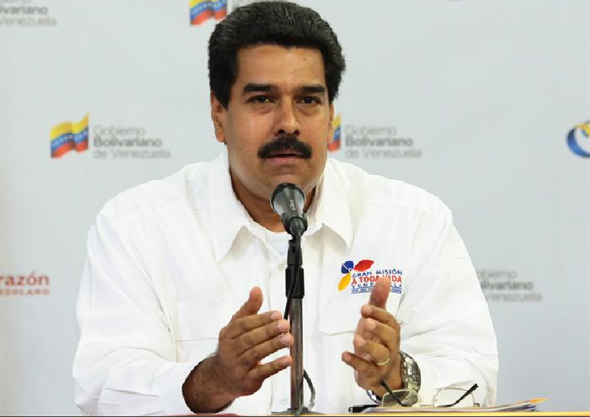 Maduro pidió ayuda al pueblo para combatir el contrabando ( Foto EFE archivo)