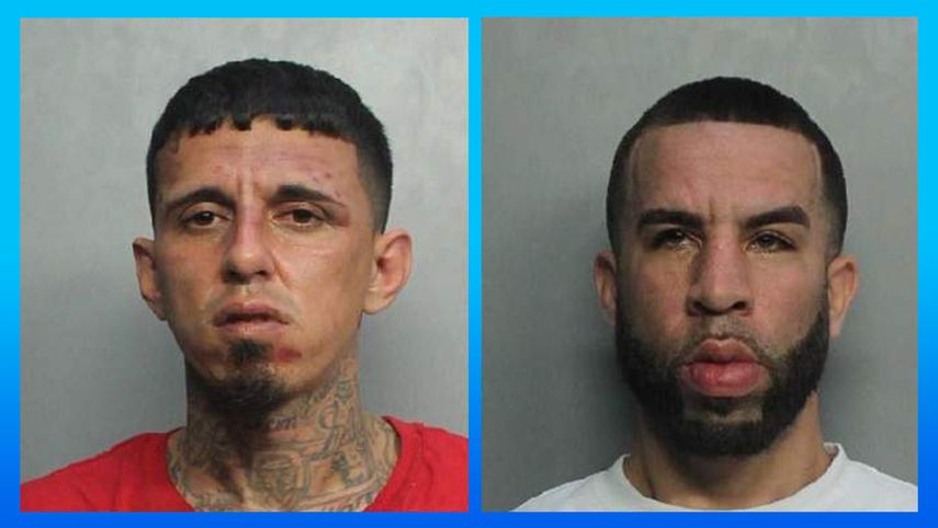 Maikel Díaz y Yacel Ramos.