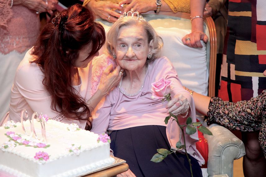 Alicia esperó con ansias celebrar este día.