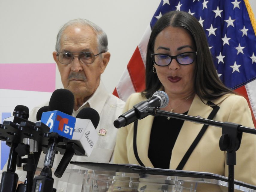 Jacqueline García-Roves, alcaldesa interina de Hialeah, propone bajar los impuestos.&nbsp;