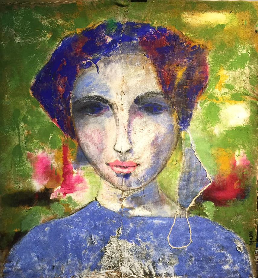 Una de las obras que conforman la muestra&nbsp;&nbsp;Expresiones de una pandemia, que se puede visitar hasta el 30 de agosto en el Coral Gables Museum.&nbsp;