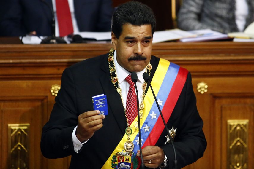 Nicolás Maduro, presidente de Venezuela&nbsp;