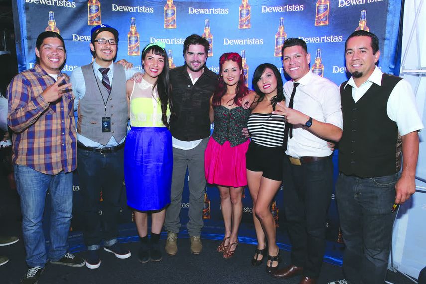 Los integrantes de Las Cafeteras. (DEWARS)