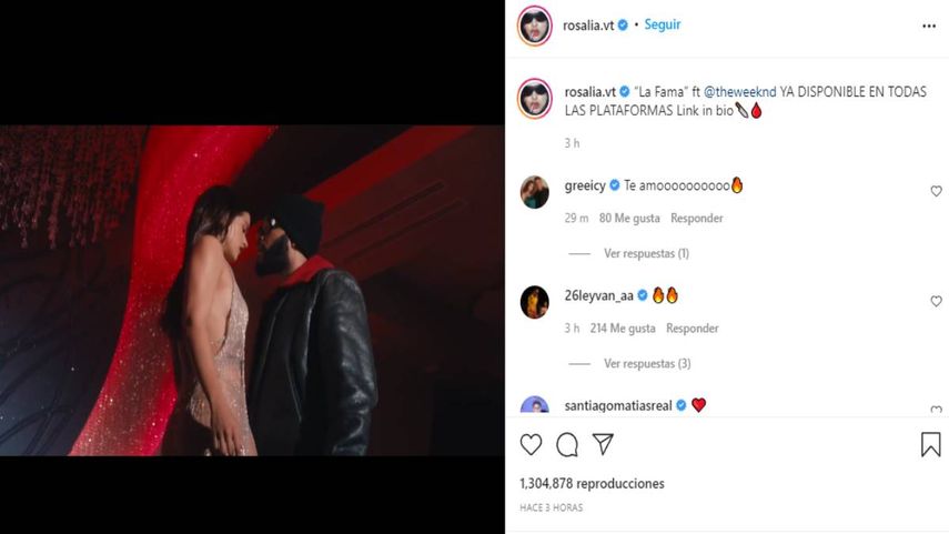 Rosalía y The Weeknd