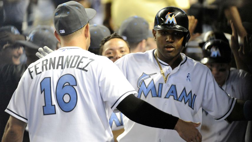 Ozuna fue compañero de Fernández desde que jugaron en Ligas Menores