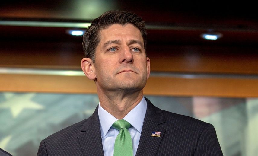 El presidente de la Cámara de Representantes de EEUU, el republicano Paul Ryan.