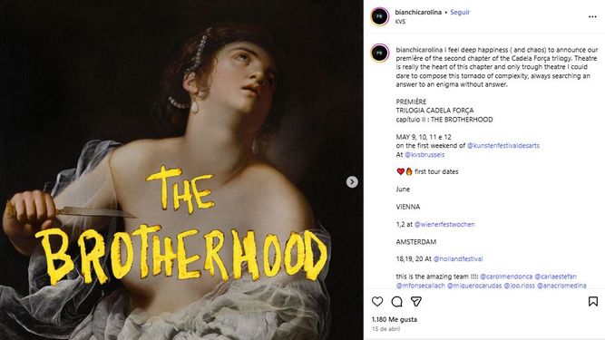 Artista Carolina Bianchi presenta The Brotherhood.