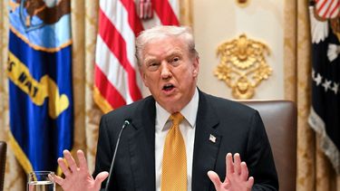 El presidente de Estados Unidos Donald J. Trump en la Casa Blanca.