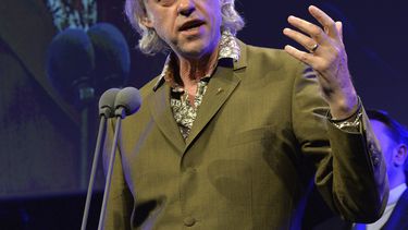 En esta foto del 21 de mayo de 2015, Bob Geldof en la 60ta ceremonia de los Premios Ivor Novello, en Londres.