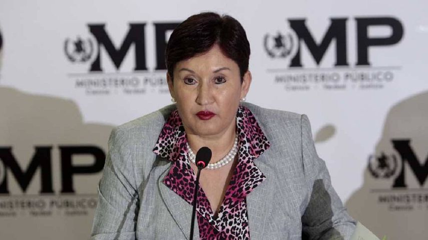 Thelma Aldana, fiscal general de Guatemala