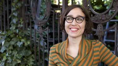 La dramaturga española Lucía Miranda. 