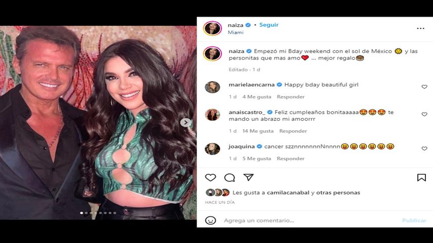 Luis Miguel reaparece en restaurante de Miami.