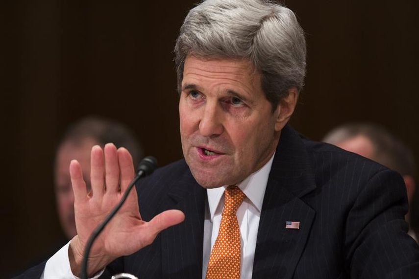 Estas son negociaciones normales relacionadas con el movimiento de diplomáticos, acceso, viajes, cosas diferentes, un proceso muy técnico, dijo Kerry. Foto EFE 