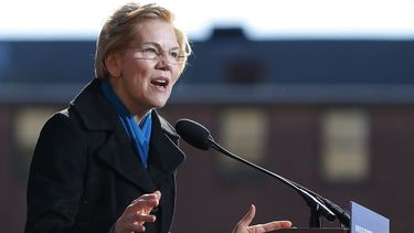 La senadora demócrata por Massachusetts, Elizabeth Warren. 