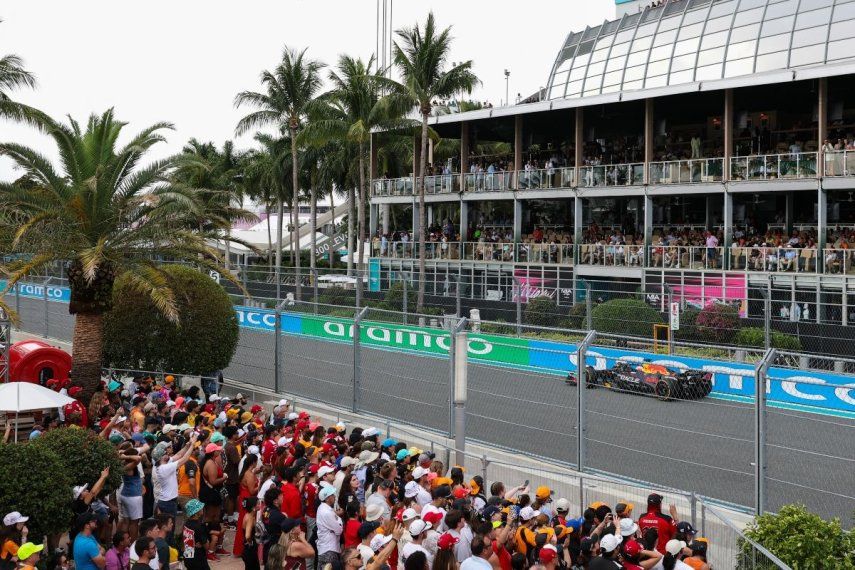 El Gran Premio de Miami fue la primera de tres paradas para la Fórmula 1 esta temporada en los Estados Unidos.