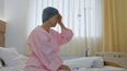 Mujer con cáncer