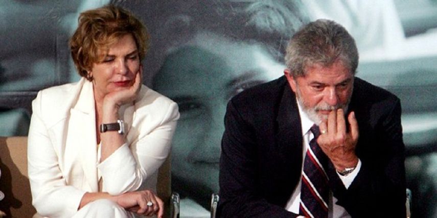 El expresidente Luiz Ignacio Lula Da Silva y &nbsp;su esposa, Marisa Letícia Rocco