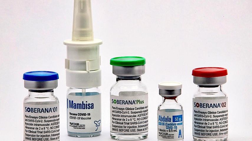 Candidatos vacunales cubanos.&nbsp;