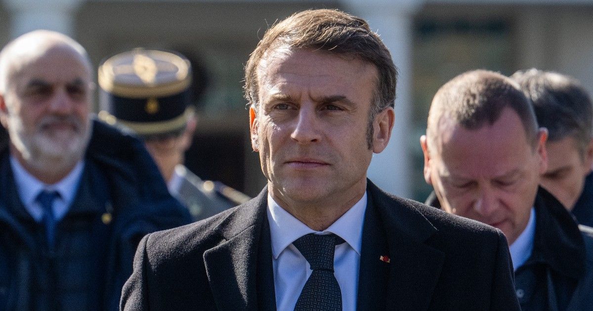 Presidente Macron: “La barbarie de Hamás tiene que terminar”