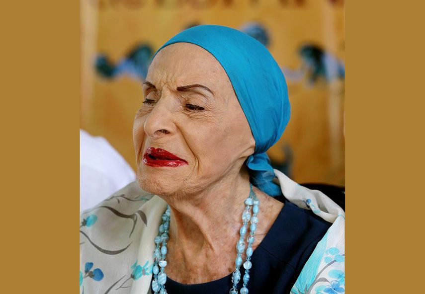 La Prima Ballerina cubana, directora del Ballet Nacional de Cuba,  se dirige a la prensa en la capital cubana. (EFE)