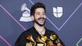 Camilo posa en la sala de prensa tras ganar los Latin Grammy al Mejor álbum vocal pop, Mejor canción de pop, fusión/interpretación urbana y Mejor canción tropical el jueves 18 de noviembre de 2021 en el MGM Grand Garden Arena en Las Vegas.
