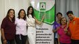 Miss Venezuela 2023, Ileana Márquez Pedroza, visita la Asociación Civil Niña Madre, en Caracas.