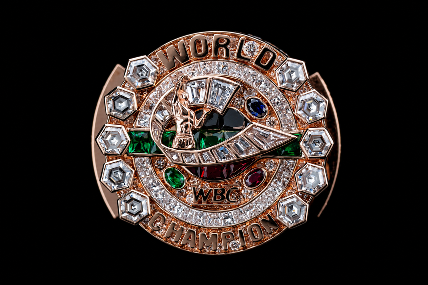 El nuevo Championship Ring simboliza años de disciplina, resiliencia y excelencia.