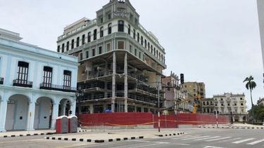 Hotel Saratoga dos meses después de la explosión.&nbsp;