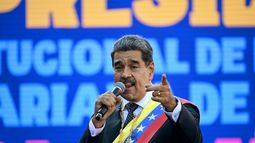 Nicolás Maduro en toma de posesión.&nbsp;