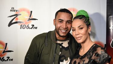 Los cantantes boricuas Don Omar e Ivy Queen.