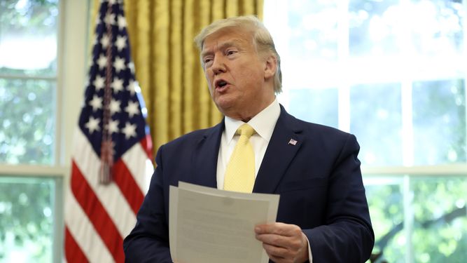 El presidente de Estados Unidos, Donald Trump.&nbsp;