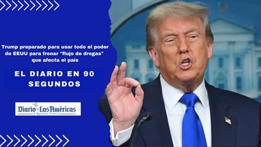 trump preparado para usar todo el poder de eeuu para frenar flujo de drogas que afecta el pais