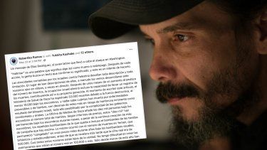 Publicación compartida en la cuenta de Facebook Robertiko Ramos.