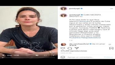 La cubana Greidys Gil.