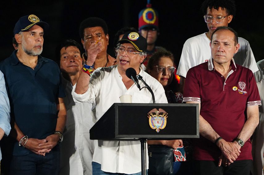 El presidente Gustavo Petro participa en un cabildo en Barranquilla