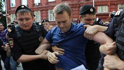 Alexéi Navalni está inhabilitado para presentarse a los comicios por haber sido condenado en un caso de malversación.