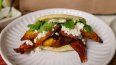 Arepa rellena, receta de la chef Mika Leon.