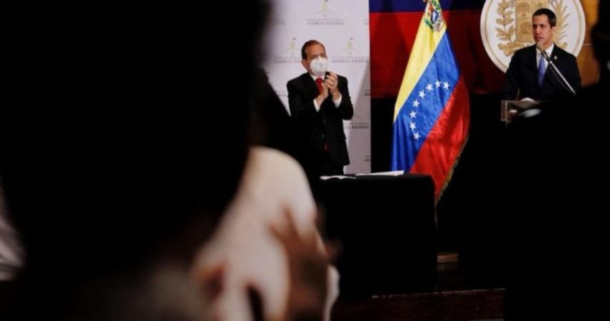 El presidente encargado de Venezuela, Juan Guaidó.