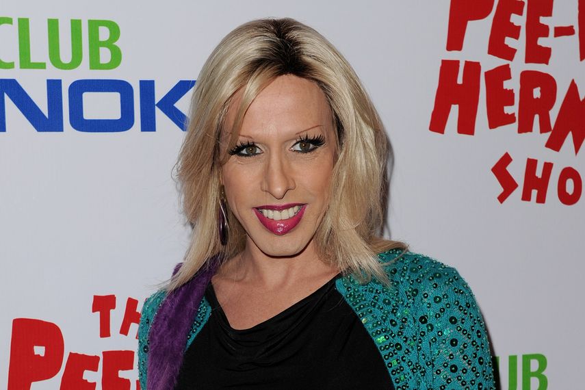 La actriz y activista por los derechos de la comunidad LGBT, Alexis Arquette.