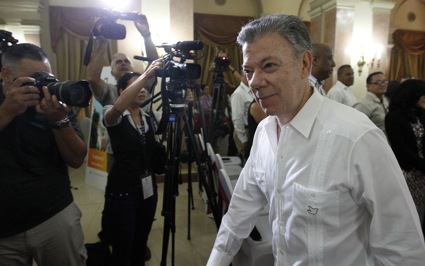El gabinete ministerial de Colombia presentó este miércoles su renuncia protocolaria al presidente Juan Manuel Santos
