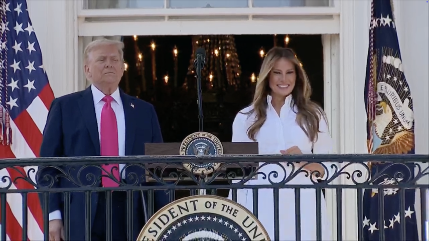 Celebración del 4 de Julio en la Casa Blanca. 
