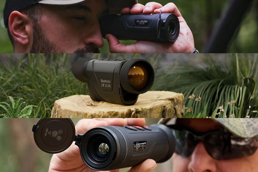 The ATN BlazeSeeker in action—compact thermal vision designed for hunters and outdoor explorers