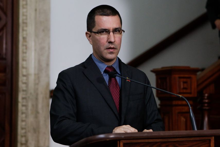Jorge Arreaza, canciller de Venezuela.
