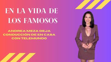 En la vida de los famosos.&nbsp;