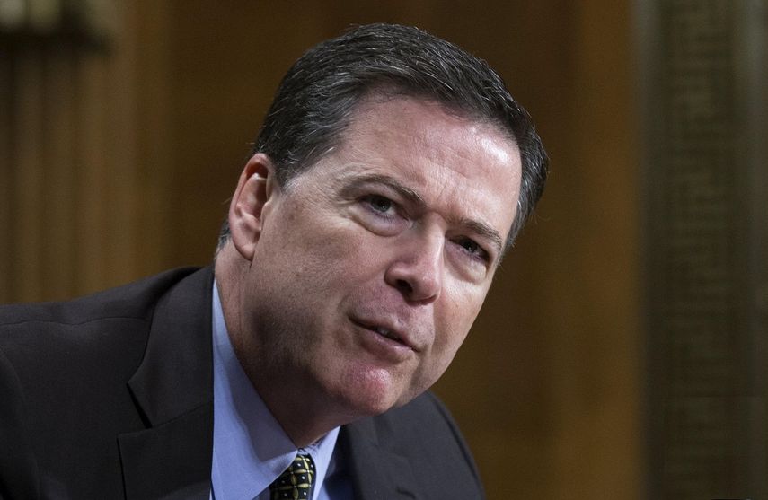 El ahora exdirector del FBI,&nbsp;James&nbsp;Comey, durante una audiencia ante el Comité de Justicia del Senado sobre la Revisión del FBI en el Capitolio en Washington, el 3 de mayo de 2017.&nbsp;