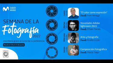 La Semana de la Fotografía 2022&nbsp;ofrece talleres gratuitos.