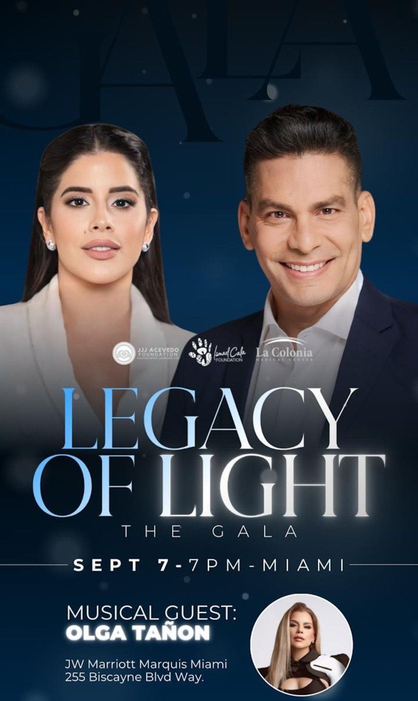 La Fundación Ismael Cala y la Acevedo Foundation anuncian la gala benéfica Legacy of Light.