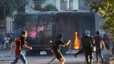 Protestas en Valpara&iacute;so&nbsp;