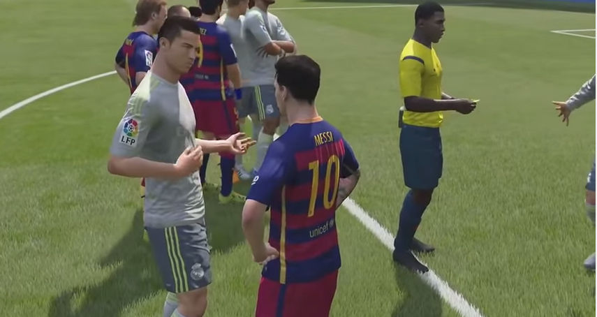 Messi y Ronaldo. (CAPTURA DE PANTALLA)