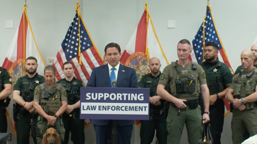 Ron DeSantis, gobernador de Florida.&nbsp;